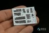 Quinta Studio QD+48341 F-4G early 3D-Printed & coloured Interior on decal paper (Meng) (with 3D-printed resin parts) 1/48